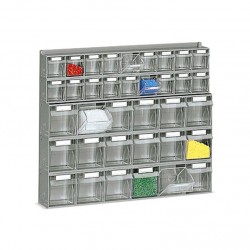 Sienas plaukti Practibox ar kastēm (2x9, 3x6)