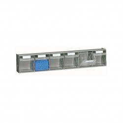 Practibox bloks ar 6 atvilktnēm