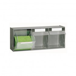 Practibox bloks ar 3 atvilktnēm