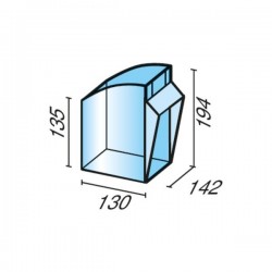 Practibox bloks ar 4 atvilktnēm