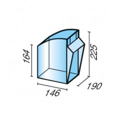 Practibox bloks ar 3 atvilktnēm