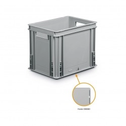 Containers series Athena, 30L, 400x300x325 mm (6 pcs), open handles