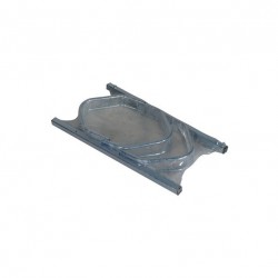 Bicycle rack, 3 bicycles, 260x730x330 mm