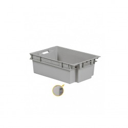 Konteineru sērija Minerva, 32L, 600x400x200 mm (6 pcs), slēgta apakša