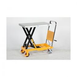Lifting table with foot pump, capacity 300 kg