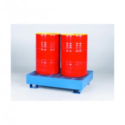 2 drum, standing, open