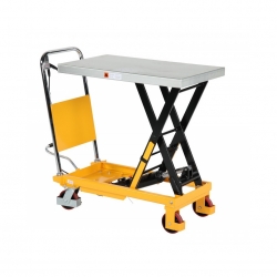 Lifting table with foot pump, capacity 300 kg