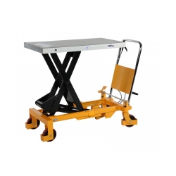 Lifting table with foot pump, capacity 750 kg