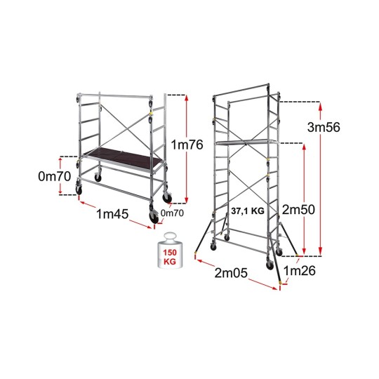 Tornis QUAD' UP EVOLUTION