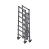 Krāsotāju platforma ALUSPEED ar šauro platformu 0.74x2.0 m (PxL)