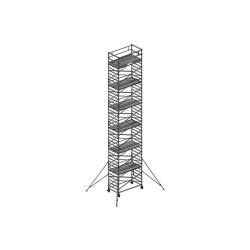 Tornis ar plato platformu 1.35x2.5 m