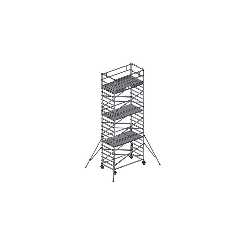 Tornis ar plato platformu 1.35x2.5 m