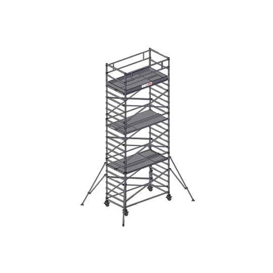 Tornis ar plato platformu 1.35x2.5 m