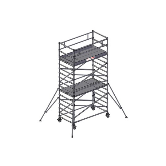 Tornis ar plato platformu 1.35x2.5 m