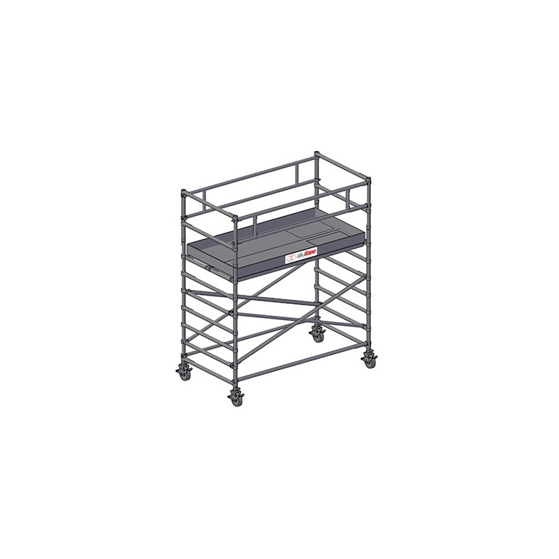 Tornis ar plato platformu 1.35x2.5 m