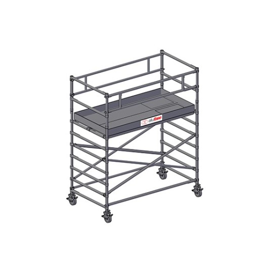 Tornis ar plato platformu 1.35x2.5 m