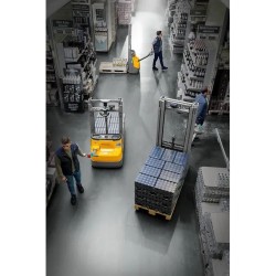 Jungheinrich EJC 010i ZT electric stacker truck – two-stage telescopic mast 3200 mm, lithium-ion