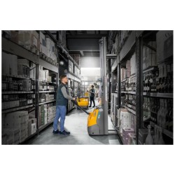 Jungheinrich EJC 010i ZT elektriskais krautņotājs - 2900 mm divpakāpju teleskopisko pacelšanas mehānismu