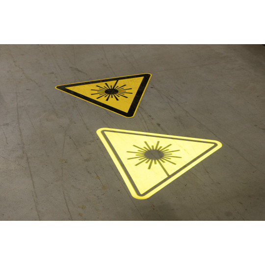 Safety sign projector SAF-450, rotating, 20W LED SAF-450