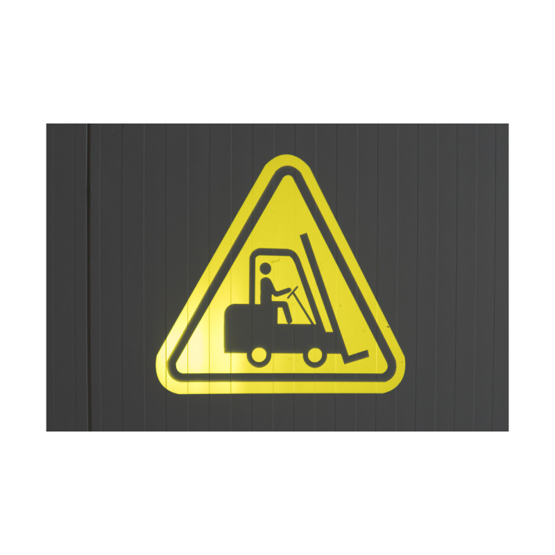 Safety sign projector SAF-450, rotating, 20W LED SAF-450