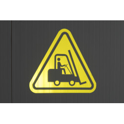 Safety sign projector SAF-700, rotating, 80W LED