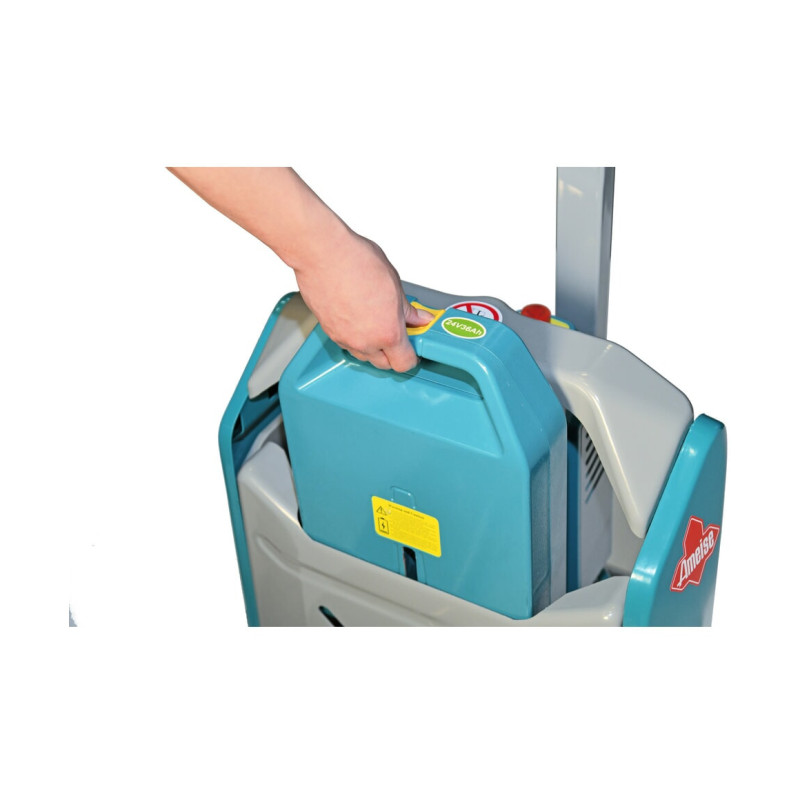 Ameise PTE 1.5 elektriskie palešu ratiņi ar litija-jonu tehnoloģiju, celtspēja 1500 kg