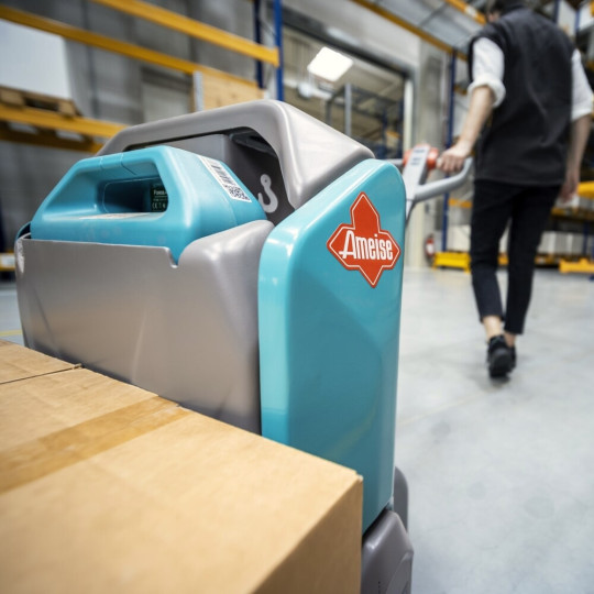 Ameise PTE 1.5 elektriskie palešu ratiņi ar litija-jonu tehnoloģiju, celtspēja 1500 kg