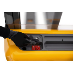 Jungheinrich AMC 12 elektriskais krautņotājs - divpakāpju teleskopiskais masts 2900 mm, litija jonu tehnoloģija