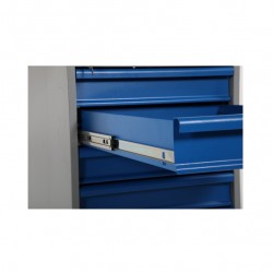 Storage workbench with 6 drawers, oil-tempered board