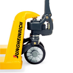 Rokas palešu ratiņi Jungheinrich AM22, poliuretāns, tandēma riteņi.