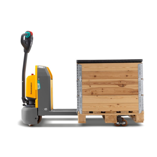 Jungheinrich AME 15 elektriskie palešu ratiņi, kravnesība 1500 kg, dakšu garums 1150 mm