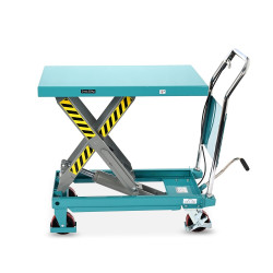 Ameise scissor lift table with wheels, 300 kg