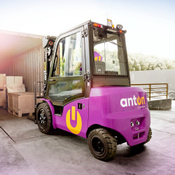 Elektropiedziņas četru riteņu iekrāvējs - CBH 2.5 | Masts 4800mm - ASS | AntOn by Jungheinrich