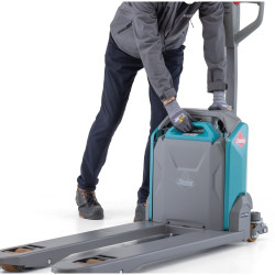 Ameise PTE 1.6 electric pallet truck, load capacity 1600 kg, fork length 1150 mm