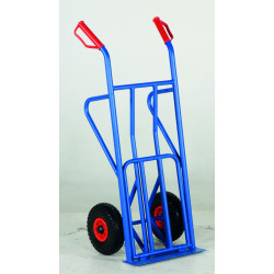 Parasti ratiņi, kravnesība 250 kg, zilā krāsā