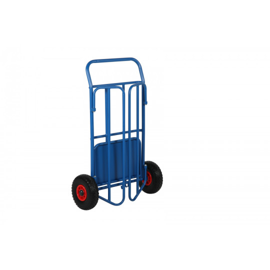 Distribution trolley, capacity 150, blue