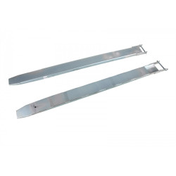 Dakšu pagarinātāji 2500x100x40 mm, 2,5T