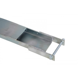 Dakšu pagarinātāji 2500x100x40 mm, 2,5T