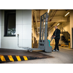 Ameise PSE 1.2z elektriskais krautņotājs - divpakāpju teleskopiskais masts 3514 mm, litija jonu tehnoloģija