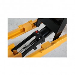 Lifting table with foot pump, capacity 1000 kg