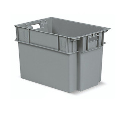 Konteineru sērija Minerva, 70L, 600x400x400 mm (6 pcs), slēgta apakša