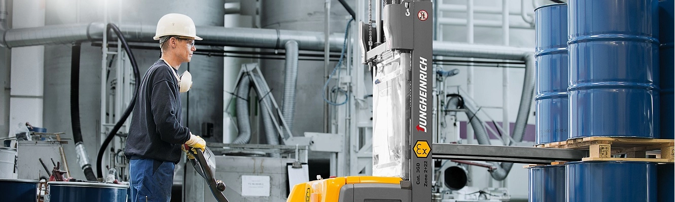 Jungheinrich Paliktņi / Mucu pārvietošana